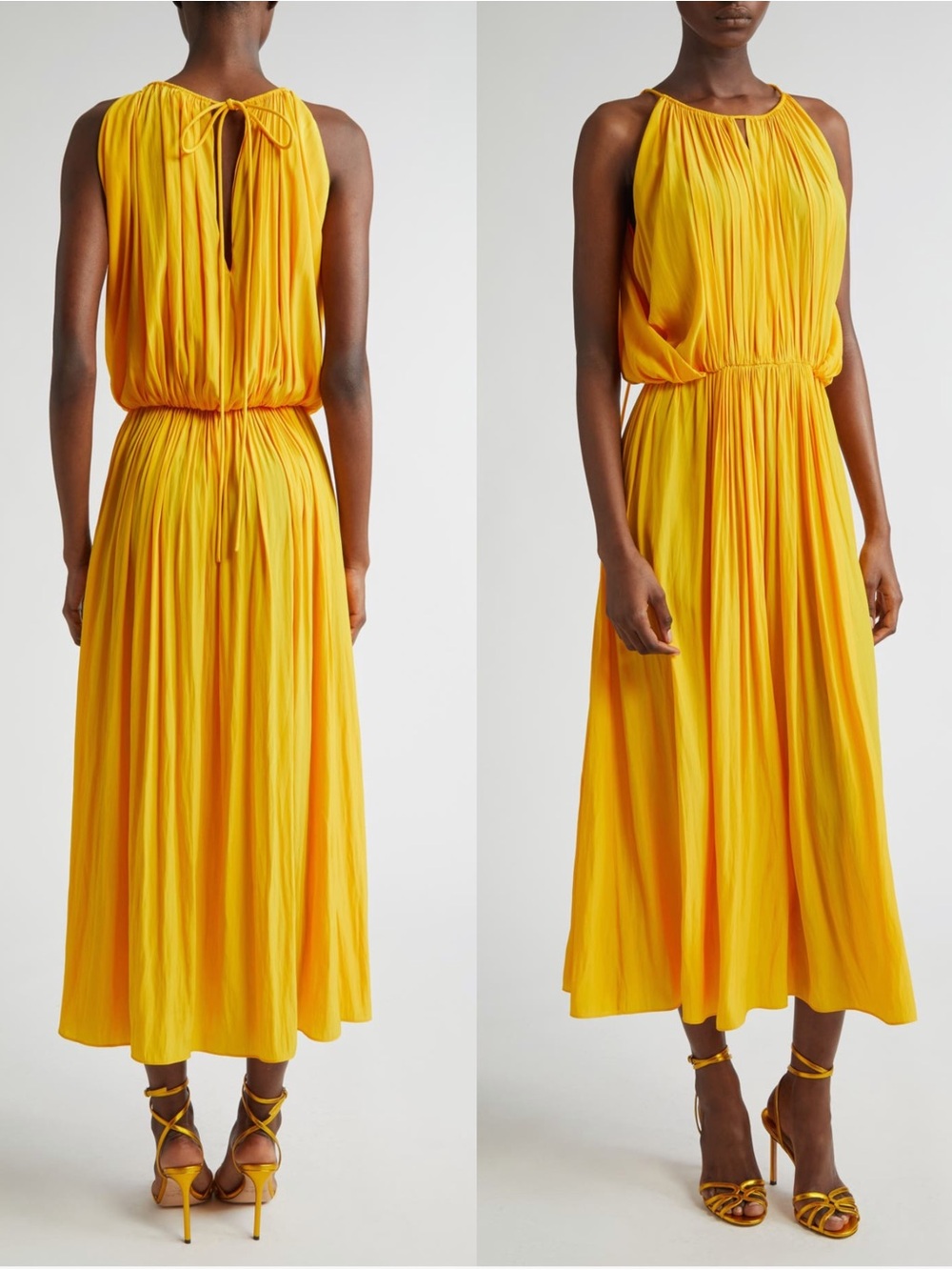 A.L.C. Meredith Pleated Sleeveless Dress size M NWT $495